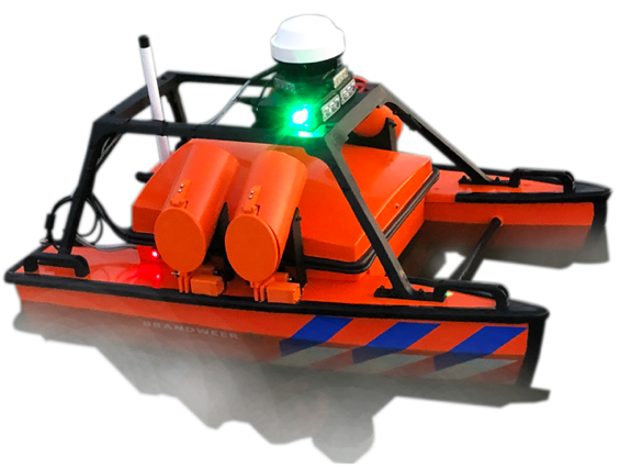 remotely operate sonar vehicle with night vision camera for detection of objects underwater